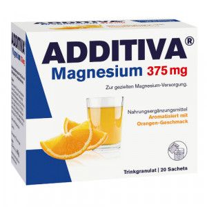 ADDITIVA Magnesium 375 mg Sachets Orange